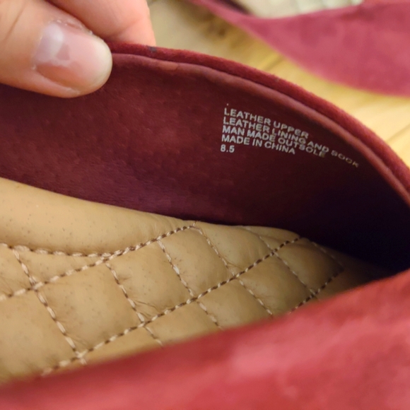 Pink/purple Birdie Swan mule flats, size 8.5 - Picture 5 of 10